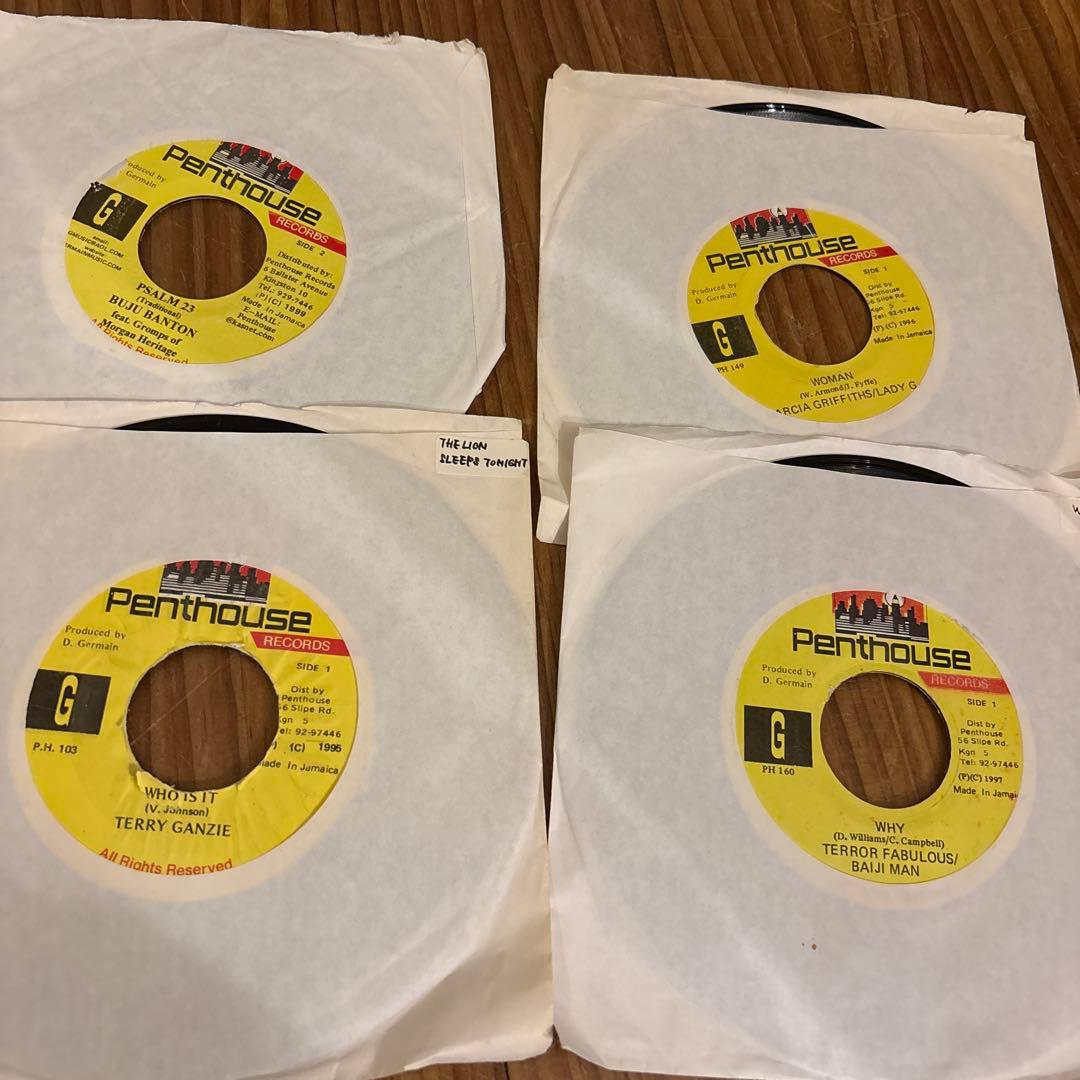 N*Y様 レゲエ7インチ ペントハウスレーベル　オリジナル名盤21枚セット　19