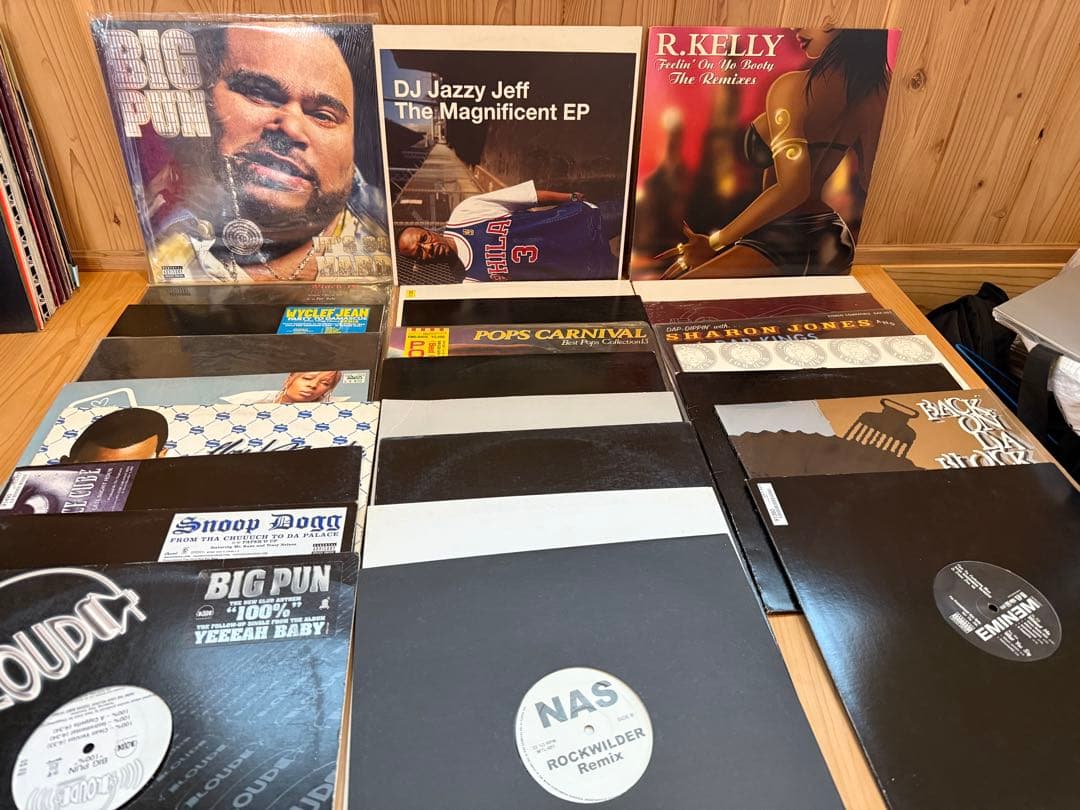 レコードまとめ売り　hiphop R &B 50枚セット