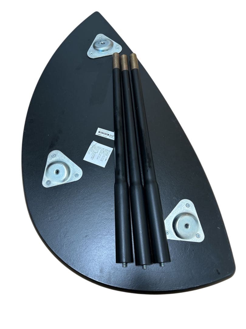 【廃盤品】IKEA 葉型 テーブルウッド調 ヴィンテージ