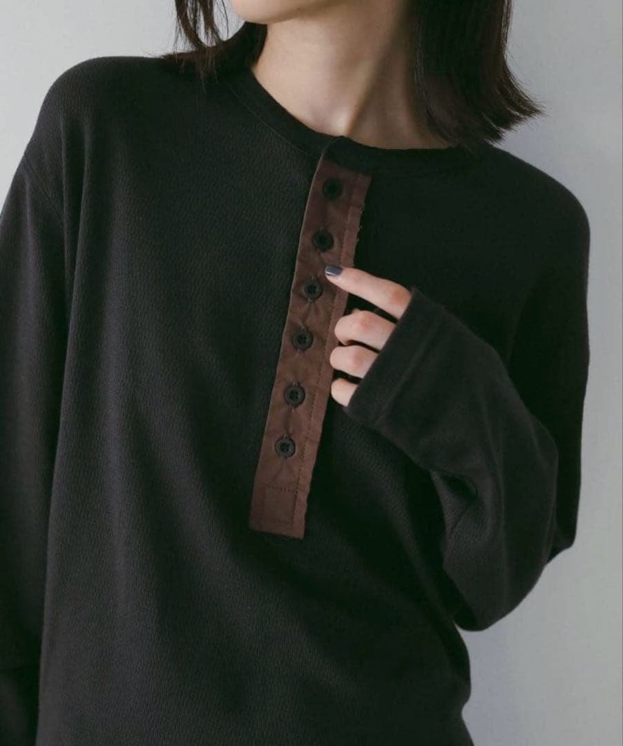 公式即完売 anuke Thermal 2way Onepiece ネイビー38