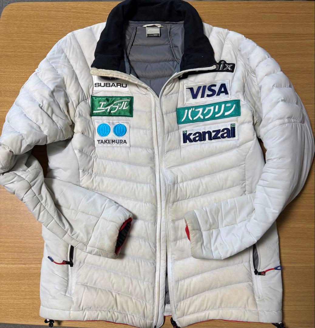 m*n様 【非売品】フェニックス phenix ジャパン　ダウン　M 選手支給品