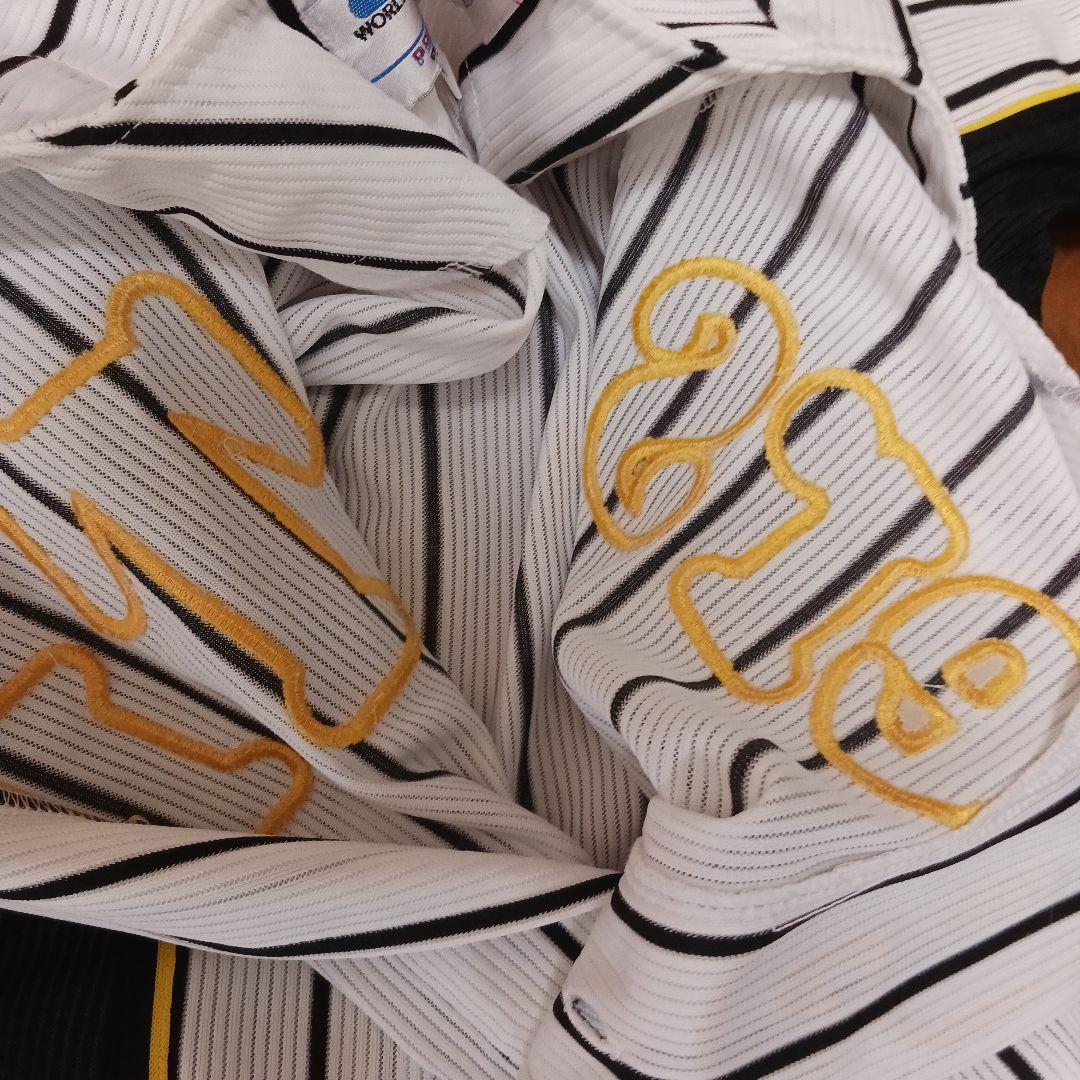 【Lサイズ】阪神タイガース ユニフォーム 無地 背番号なし SHARP産業