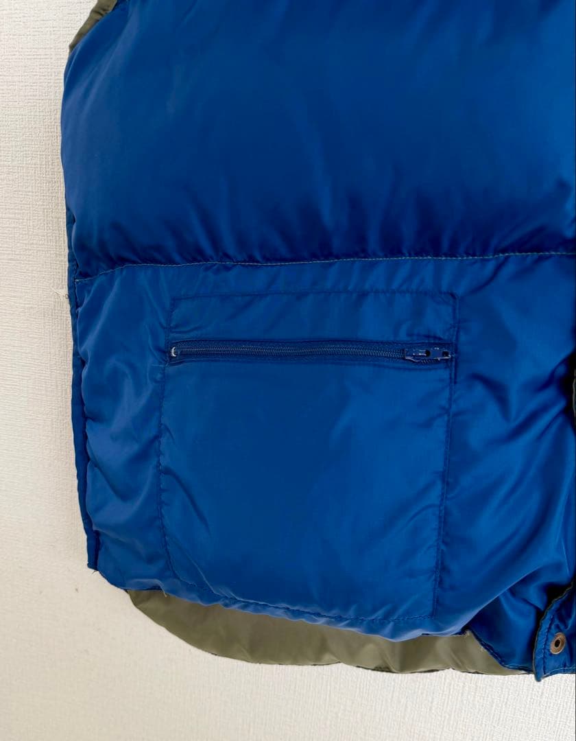 超超スペシャル 90s エルエルビーン ダウンベスト L オリーブカーキ