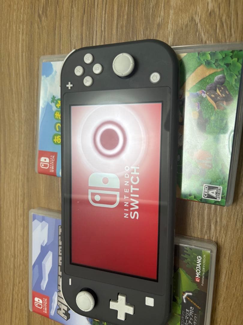 Switchlight グレー本体+マイクラ+あつもりセット