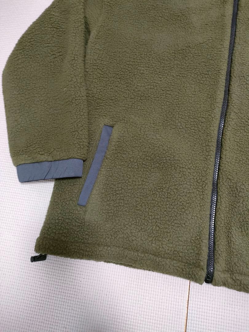 ​【新品タグ付】ローカルゴルフ フリースジャケット カーキ Freeサイズ