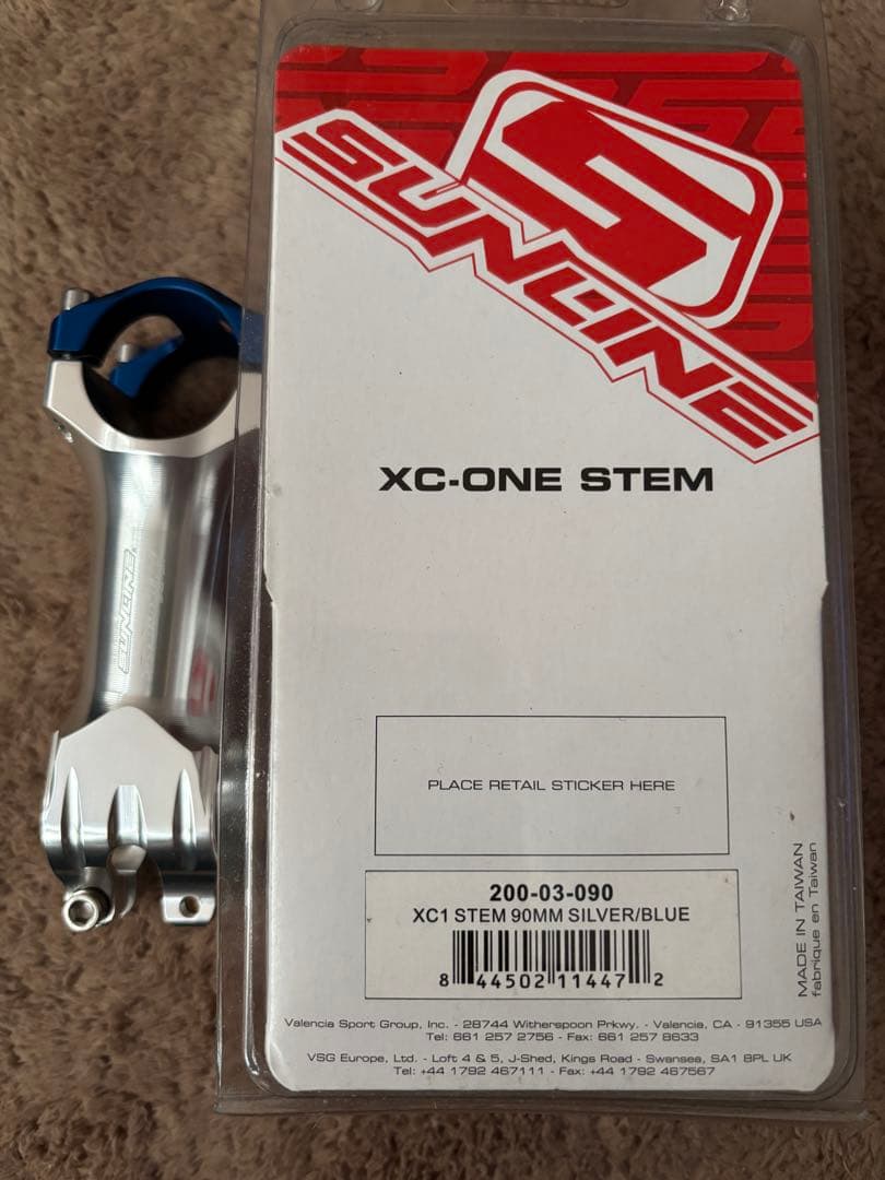 Dixna アルミハンドル 、sunline XC-ONE ステムセット