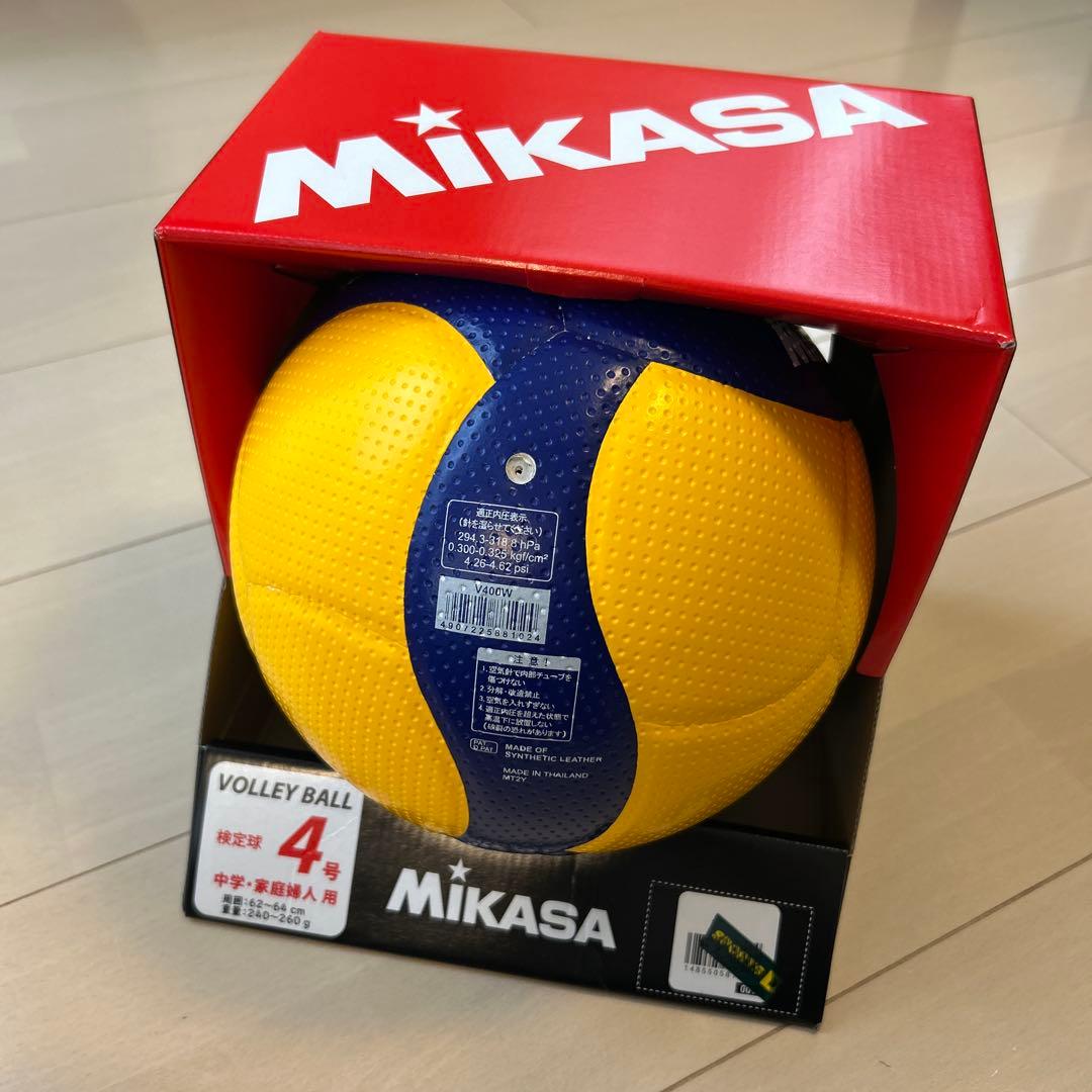 まーちゃん バレーボール 検定球 4号 中学 家庭婦人用 ミカサ