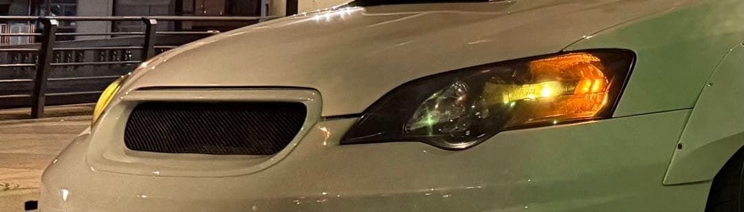 レガシィ BL/BP ヘッドライト インナーブラック加工