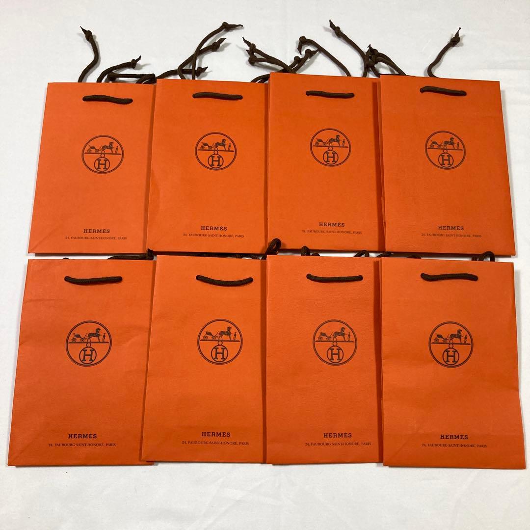 HERMES　ショップ袋　紙袋　ショッパー　37枚　小　中サイズ