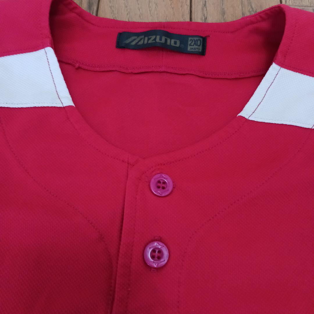 【2XOサイズ】 広島カープ ミズノ 練習着 トレーニングウェア 支給品