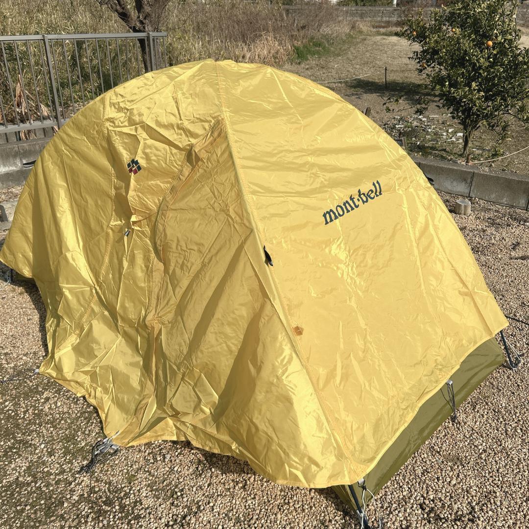mont-bell クロノスドーム1 イエロー（旧型）