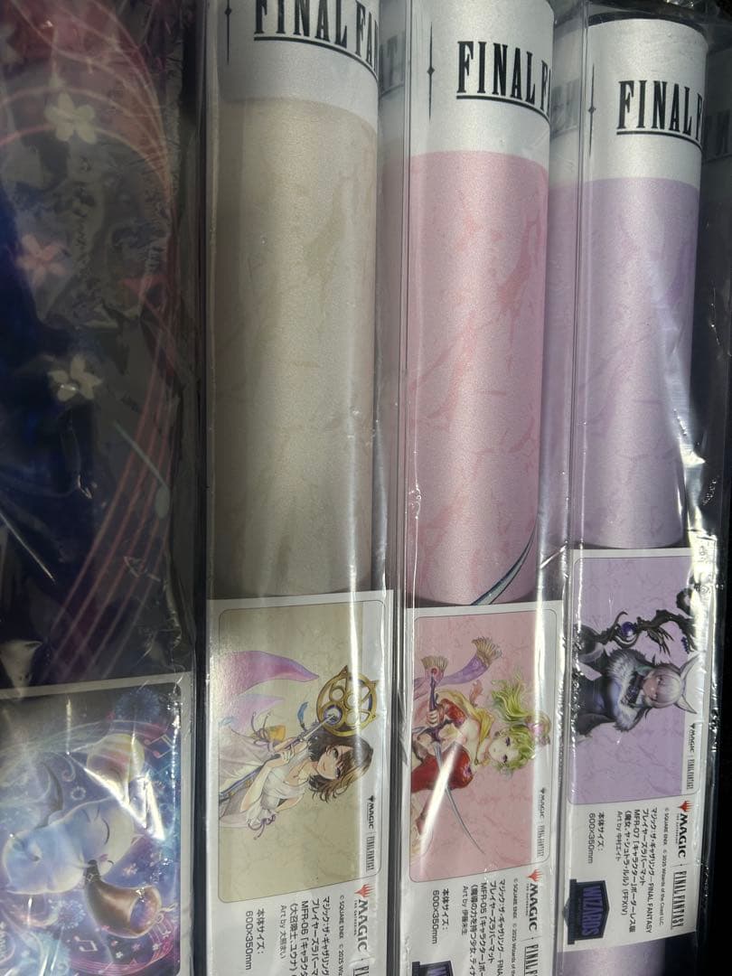 MTG プレイマット　エンスカイ　ヤ・シュトラ　ユウナ　ティナ　モーグリ　セット