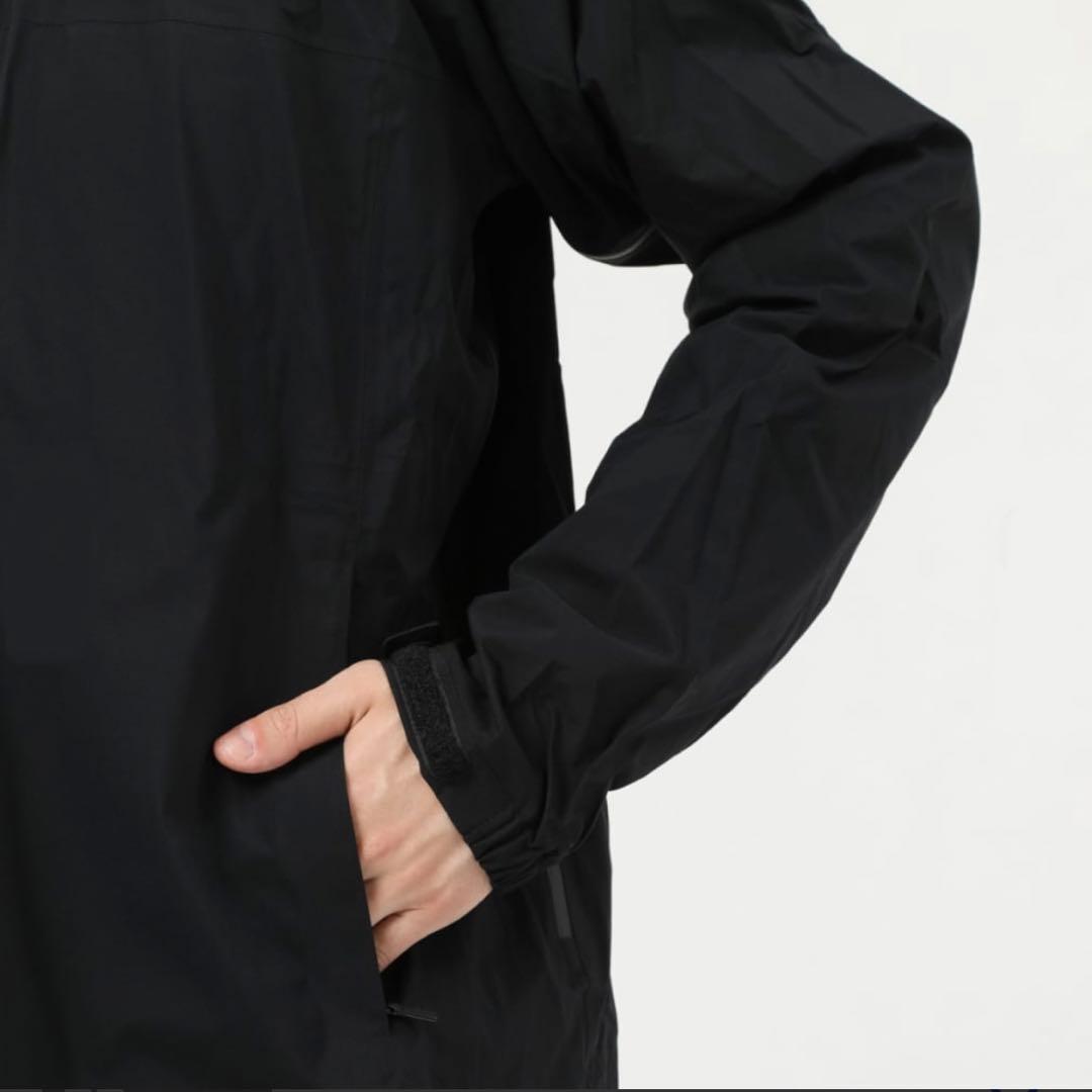 ノースフェイス ピッカパックレインコート ブラック Mサイズ