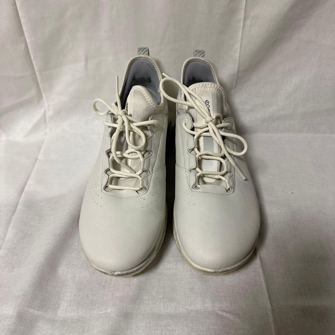 美品ECCOGolfBiomC4MenゴアテックスGore-Tex25cm