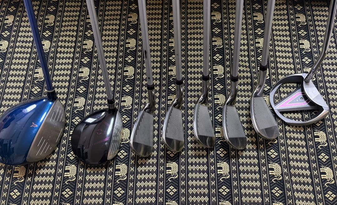 ゼクシオ＆ツアーステージ レディースゴルフクラブセット