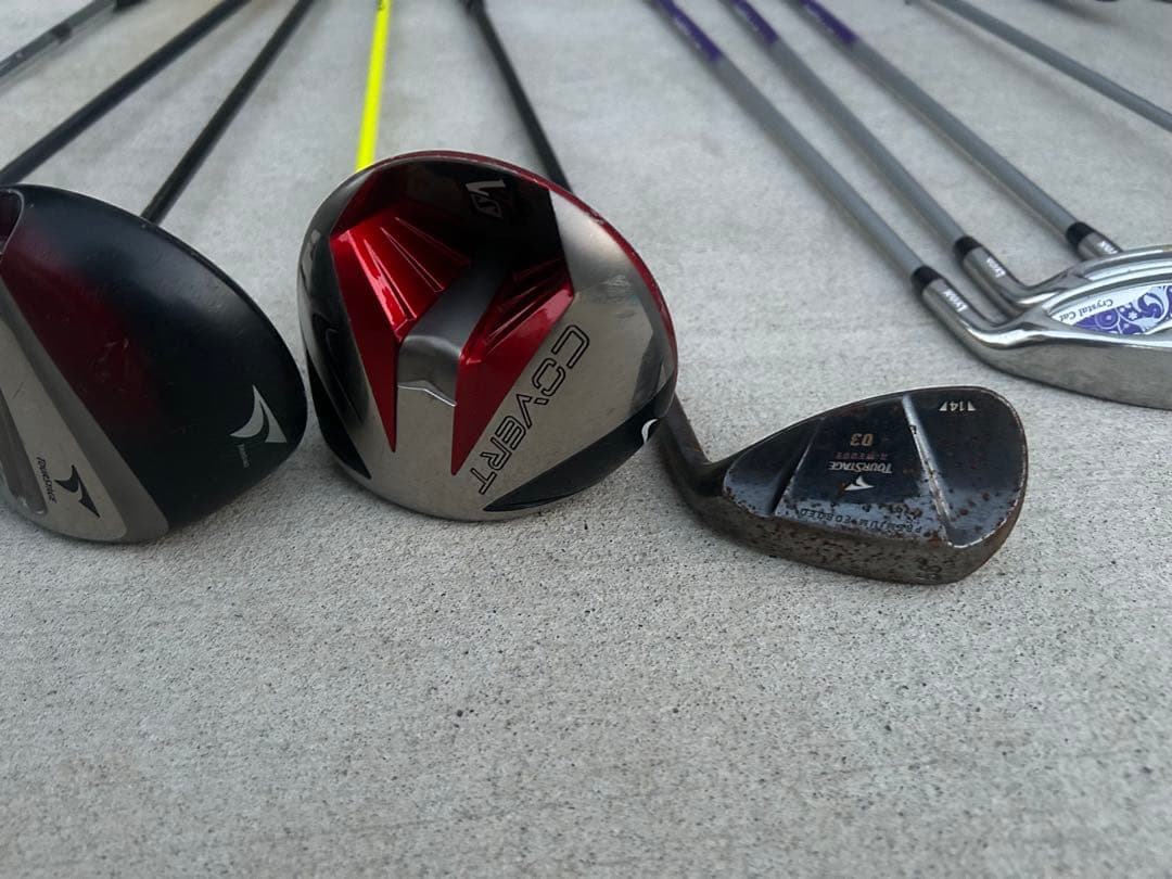 ゴルフクラブセット ケース付き 一式 まとめ