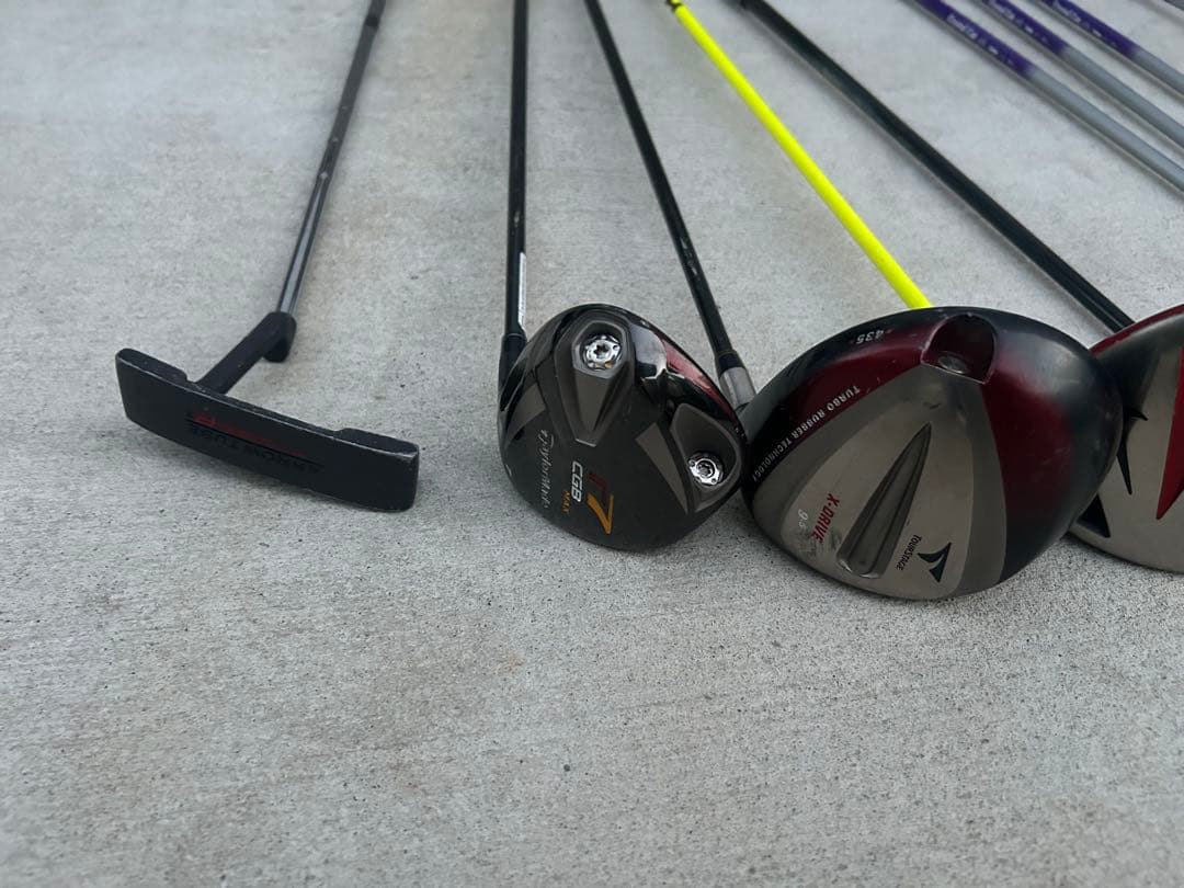 ゴルフクラブセット ケース付き 一式 まとめ