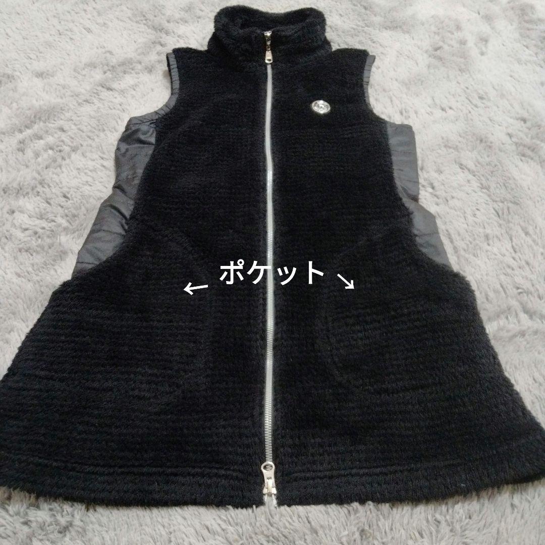 アダバット♡ベスト*中綿×ファー♡ワンピース♡M　ゴルフ/スポーツ