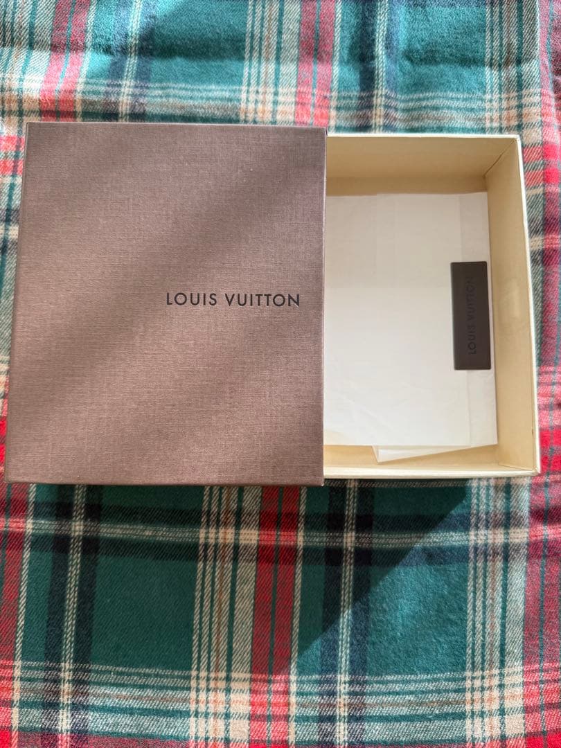 【未使用保管】ルイヴィトン バンドー ニューデニム シルクスカーフ