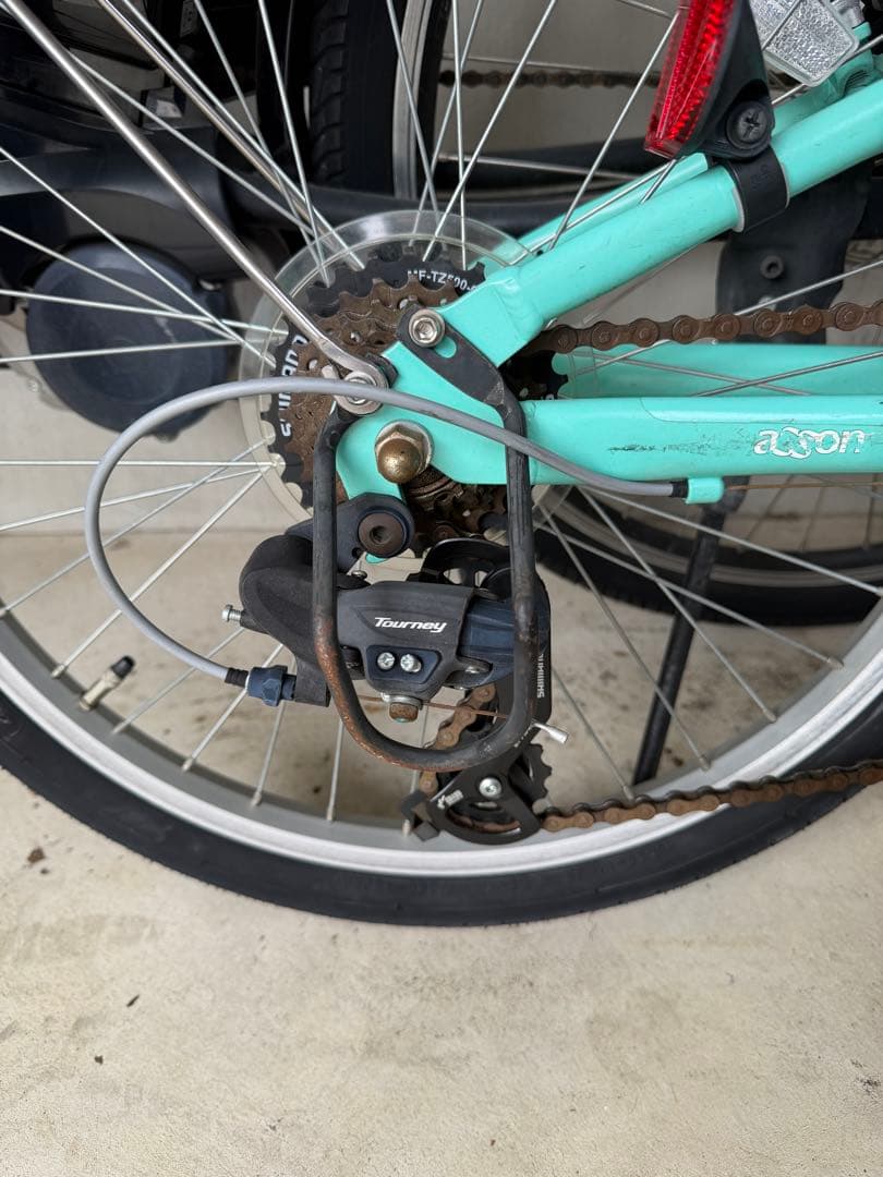 【直接引取り限定】自転車KhodaaBloomコーダブルーム22インチ