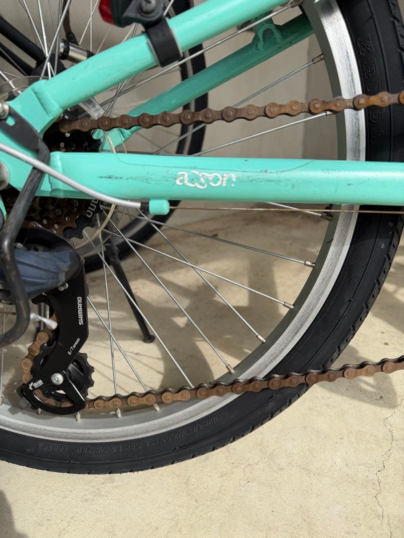 【直接引取り限定】自転車KhodaaBloomコーダブルーム22インチ