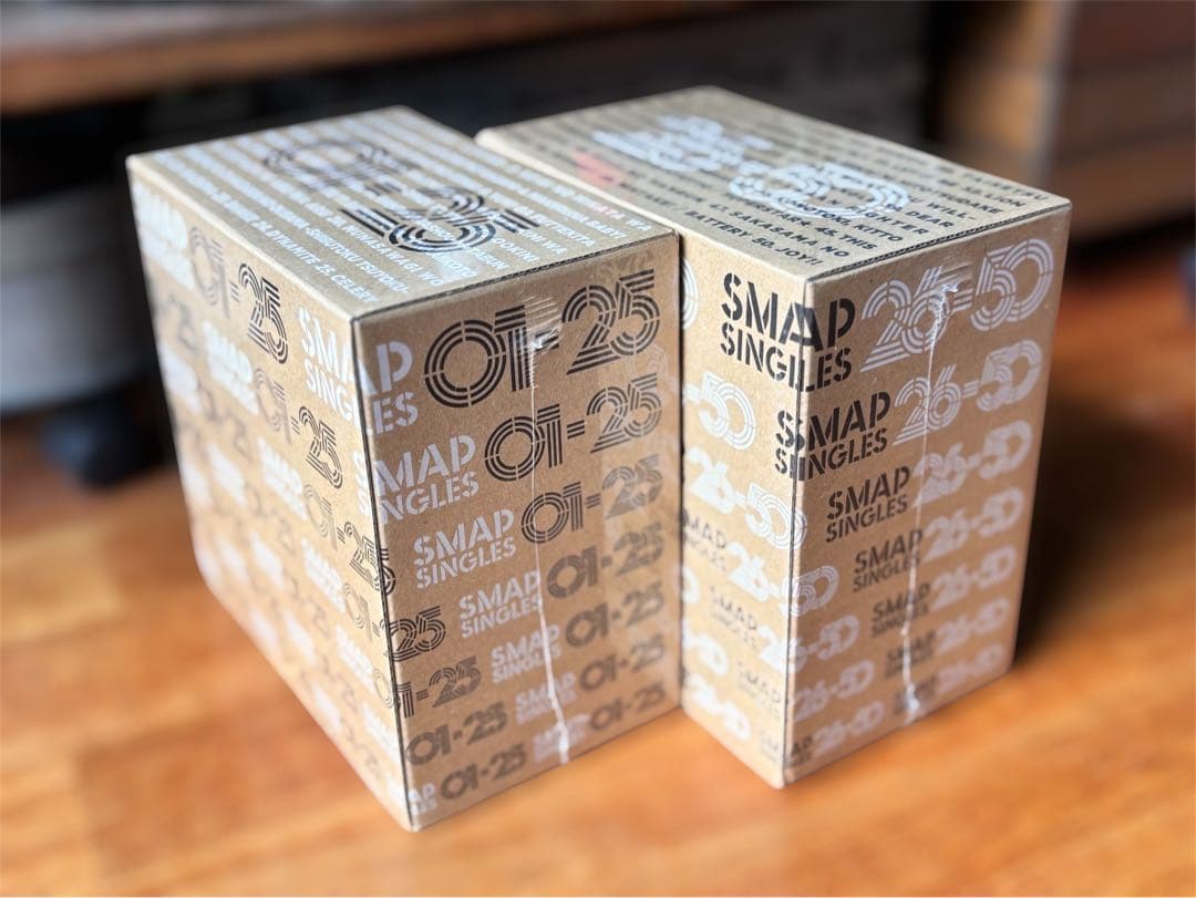 新品未開封希少 SMAP SINGLES 50ボックスセットCD完全予約受注生産