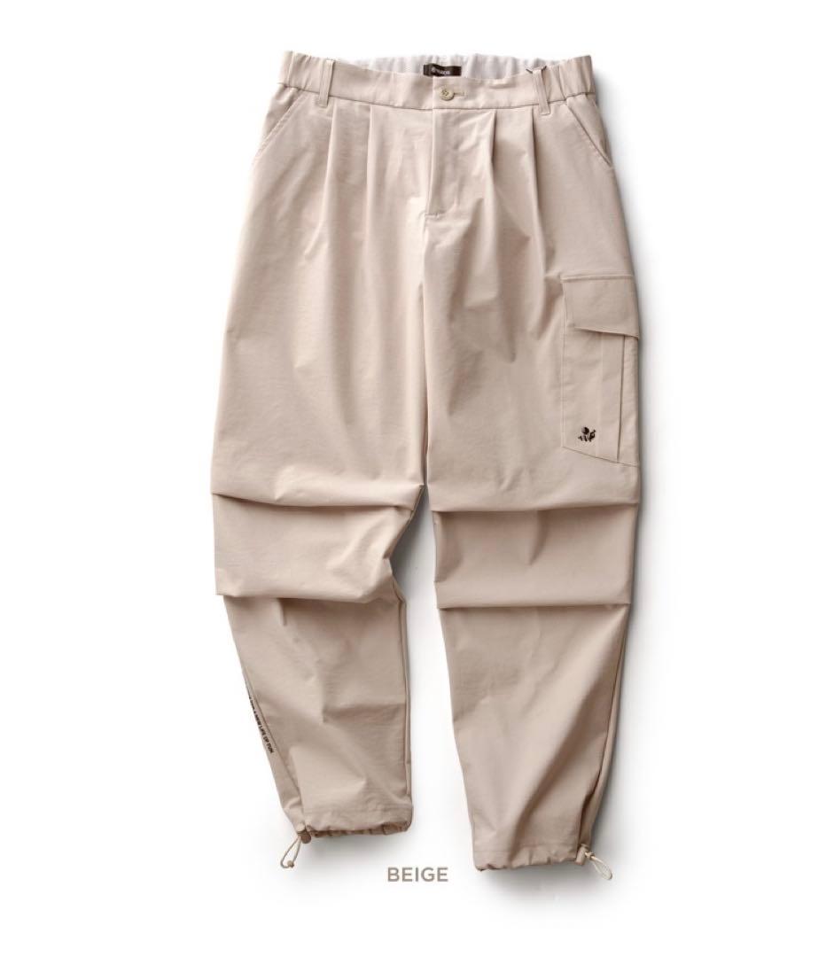 8YARDSハチヤーズ/パラシュートカーゴパンツ　2024年商品　美品　ベージュ