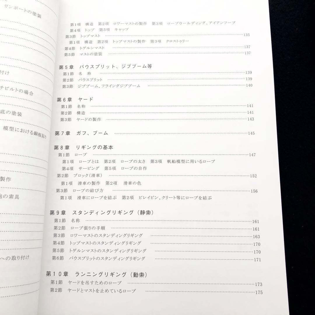 「帆船模型製作技法 - 木製帆船模型同好会「ザ・ロープ」創立30周年記念出版」