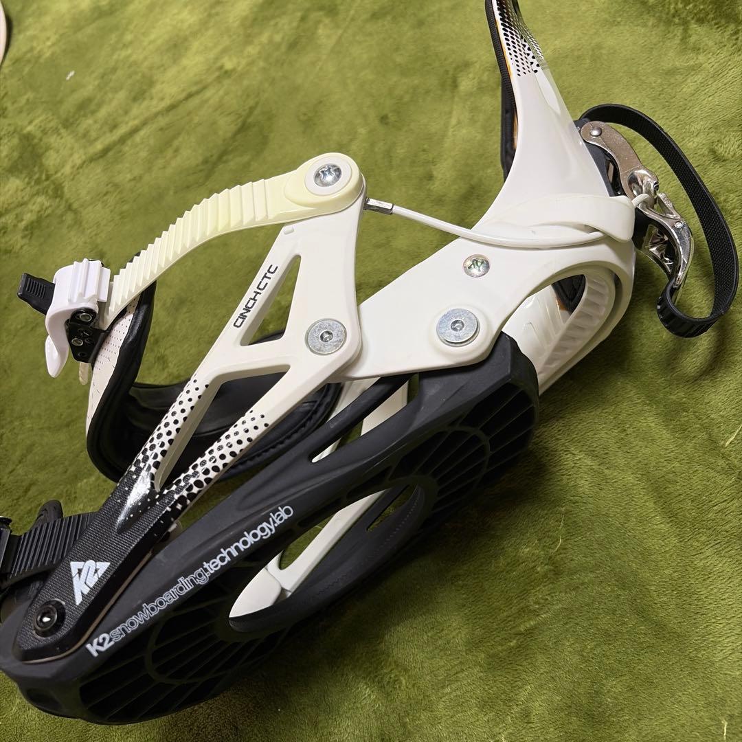 激レア　スノーボード　F2 プロモデル155 ビンディング　K2 CINCH M