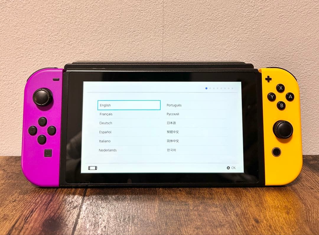 Nintendo Switch 本体 紫/黄色 Joy-Con 各種付属品