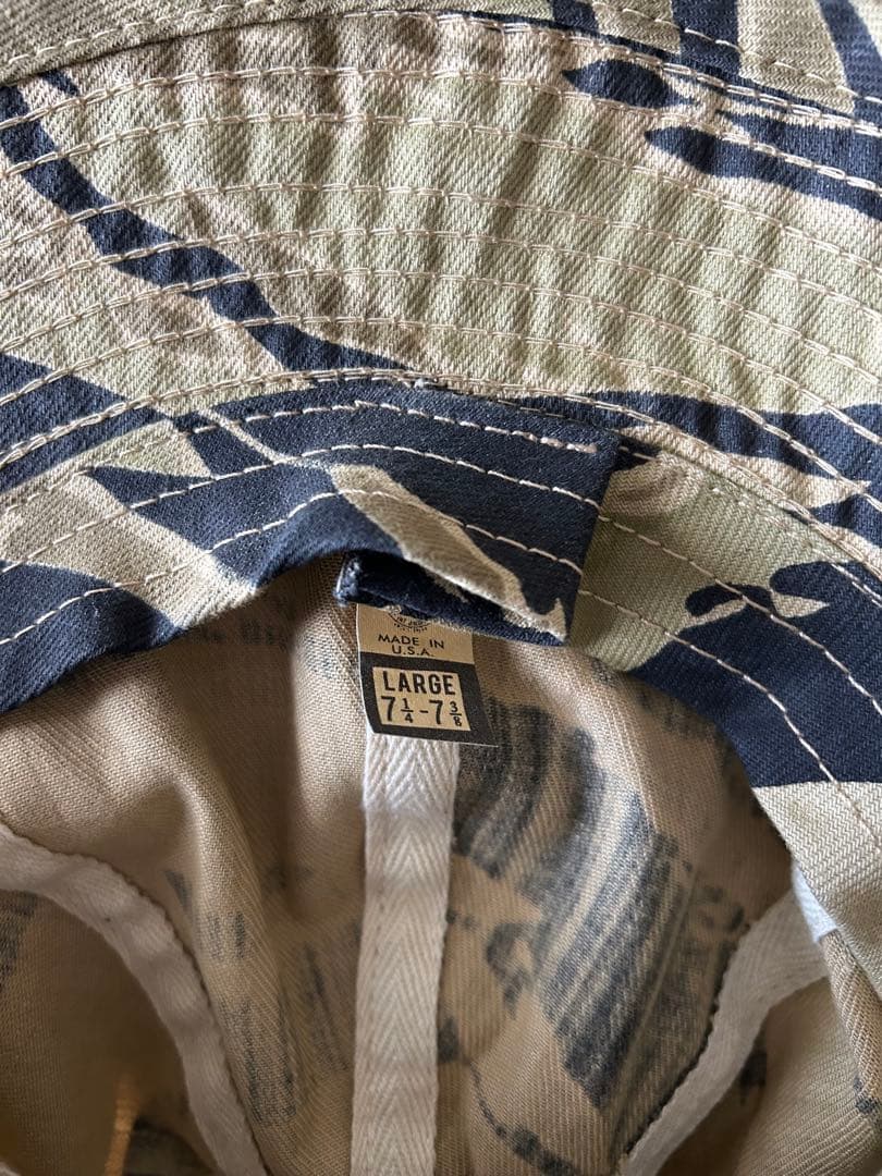 M-37 U.S.ARMY ゴールドタイガーカモ ハット 迷彩 USA製