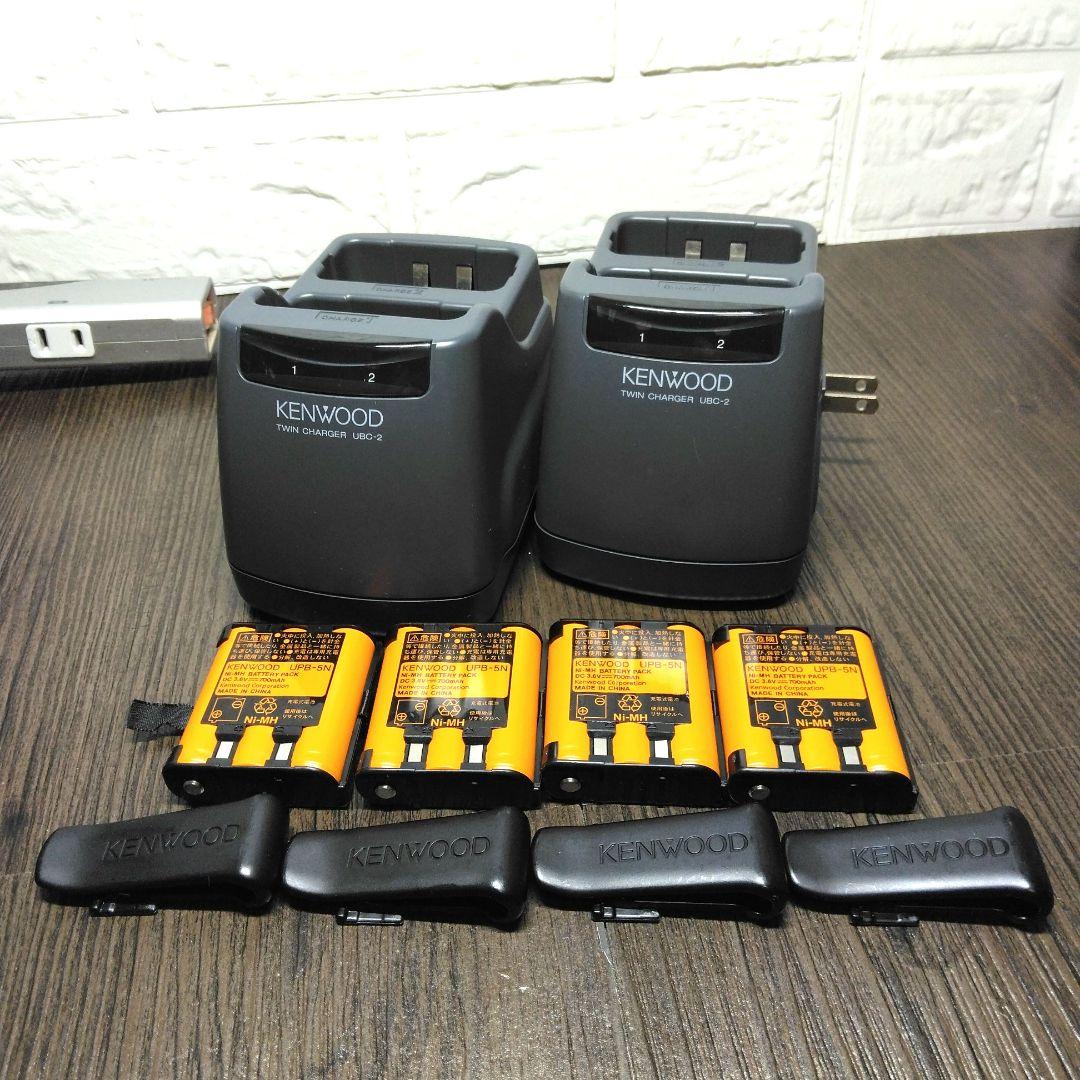 程度良好★純正フルセット KENWOOD UBZ-LP20 特小トランシーバー