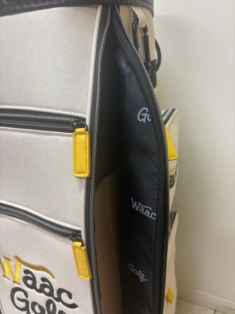 【人気商品】希少　ワックキャディバッグ