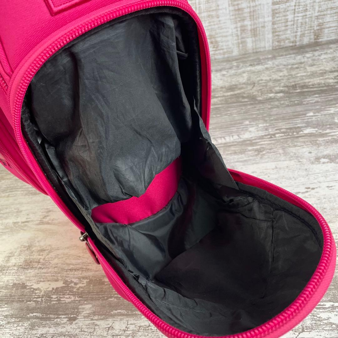 【廃盤品】PEARLY GATES ペイントロゴ　スタンドキャディバッグ　9型