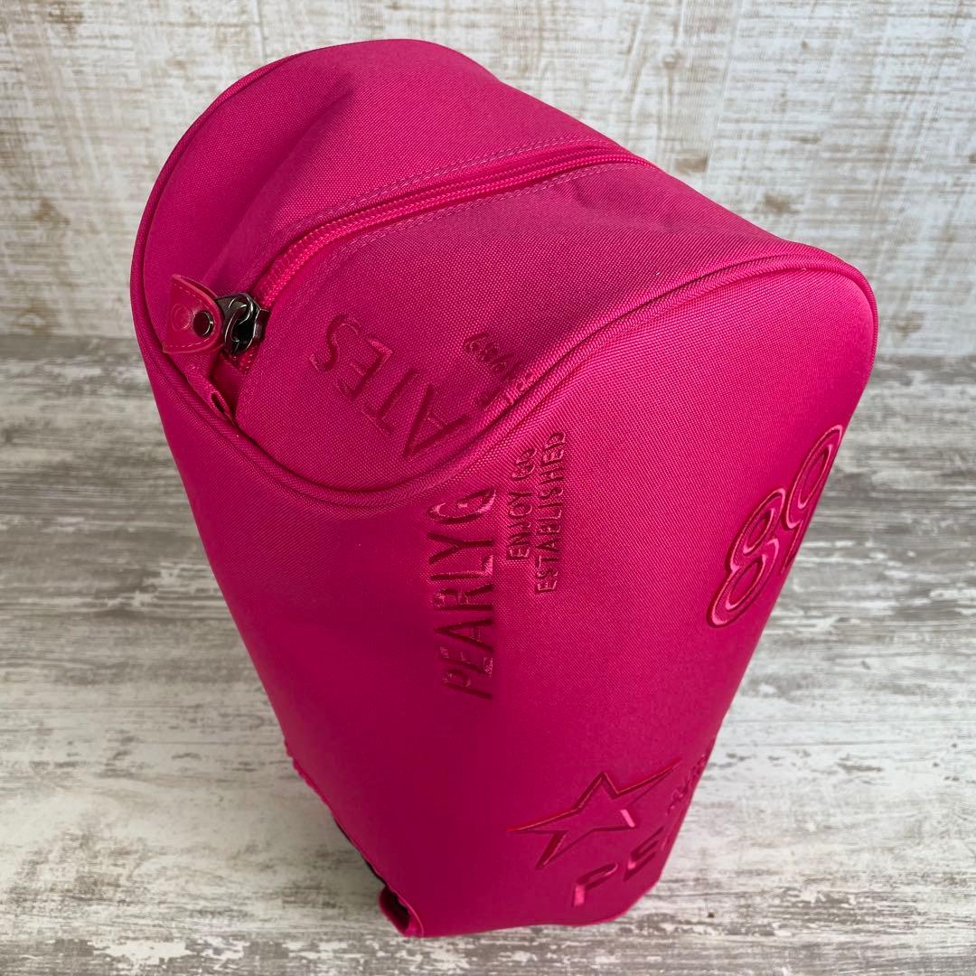 【廃盤品】PEARLY GATES ペイントロゴ　スタンドキャディバッグ　9型