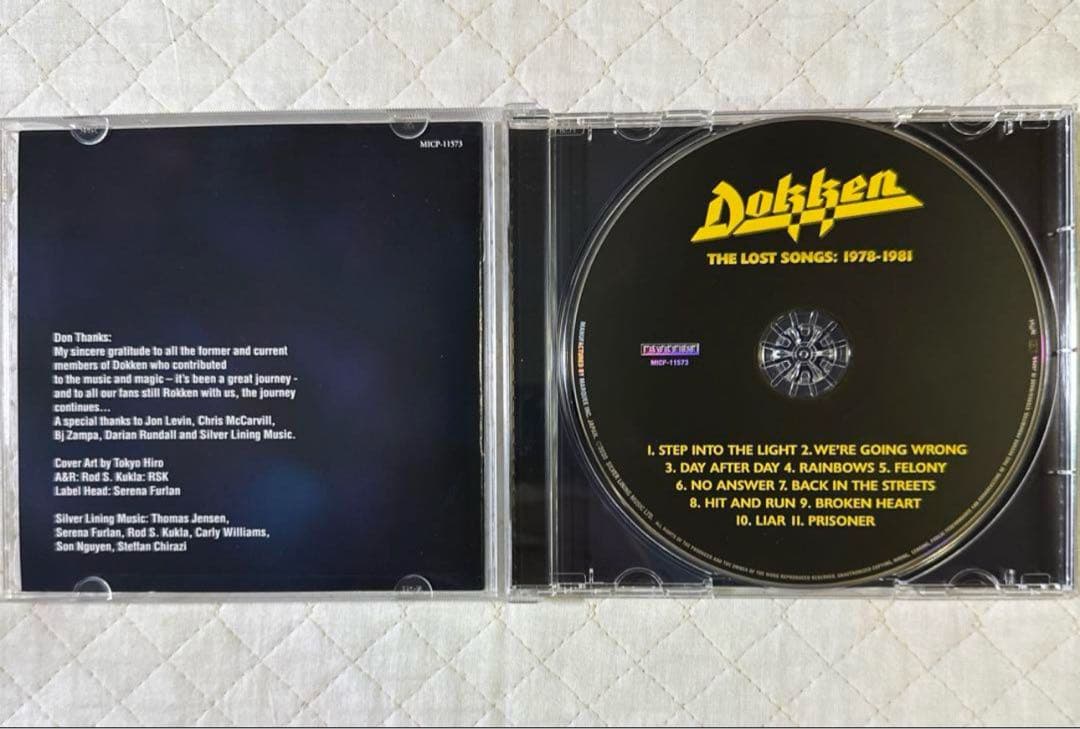 帯付き！DOKKEN / ドッケン / ザ・ロスト・ソングス:1978-1981