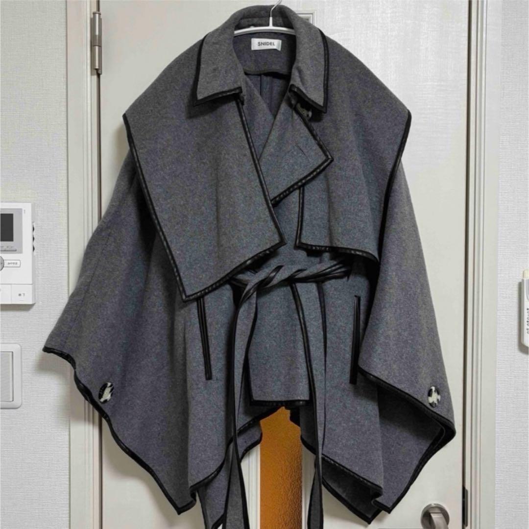 SNIDEL × 新木優子 × sweet コラボレーション ポンチョコート