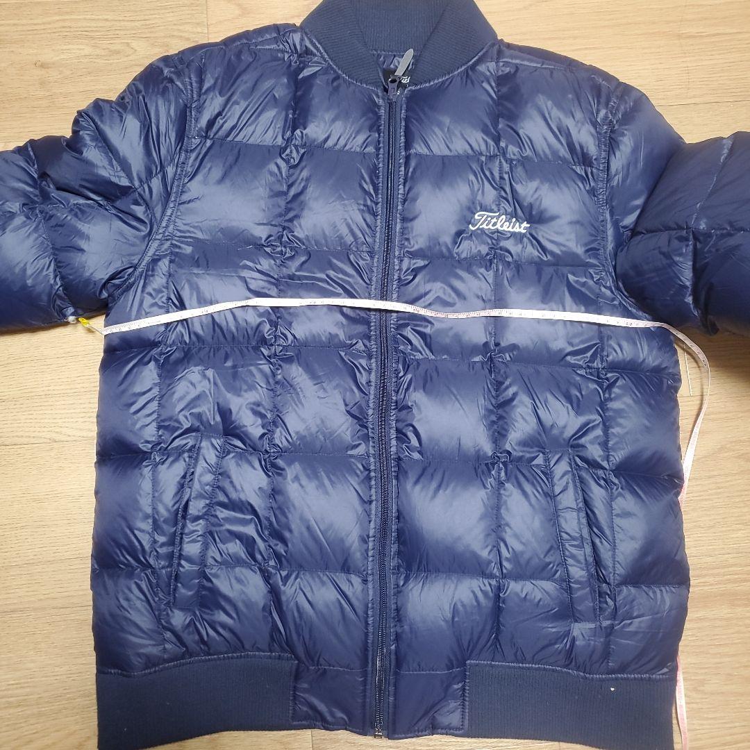 Titleist ネイビー XL ダウンジャケット値下げしました