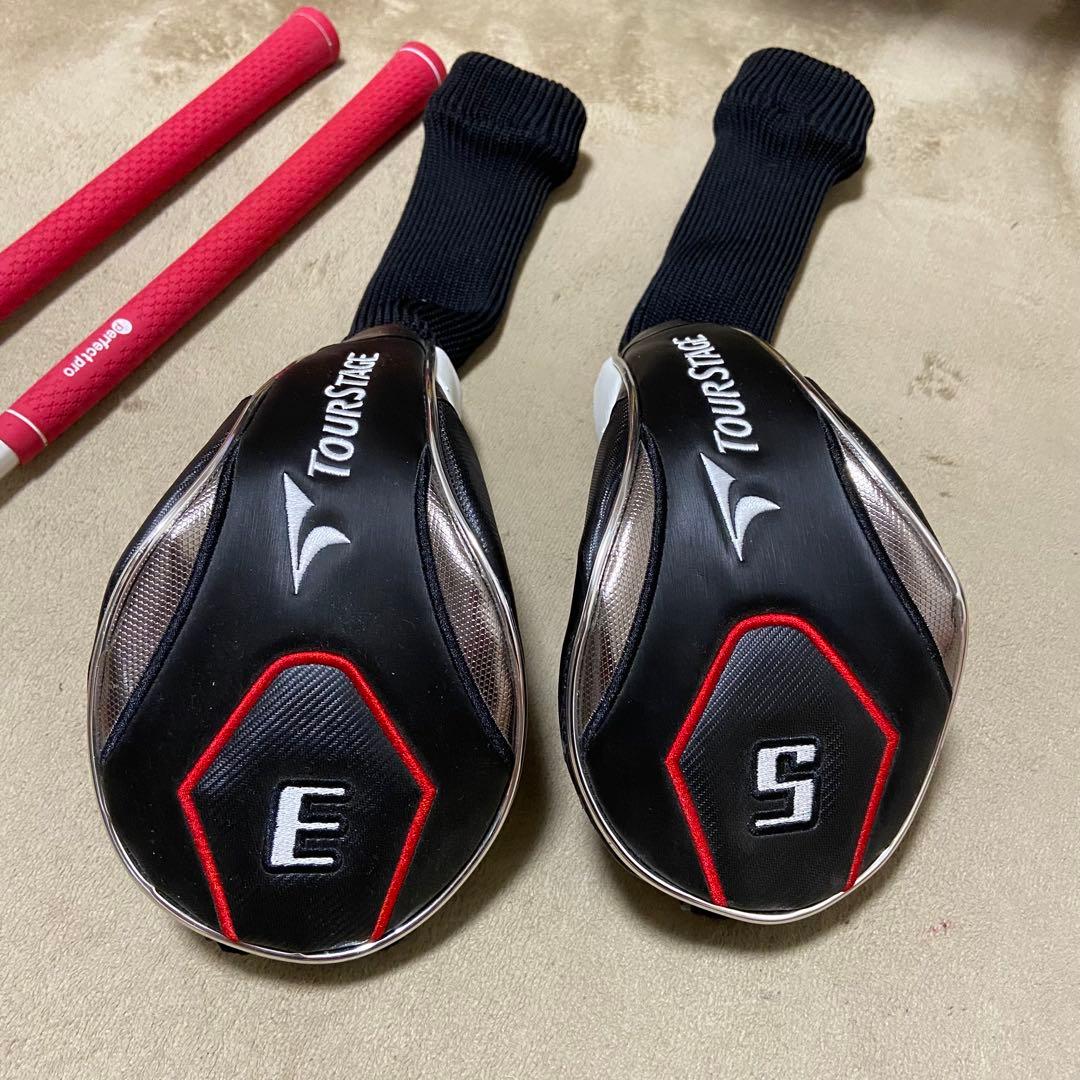 美品 TOUR AD DJ 3w 5w ウッド シャフト ツアーステージ クラブ
