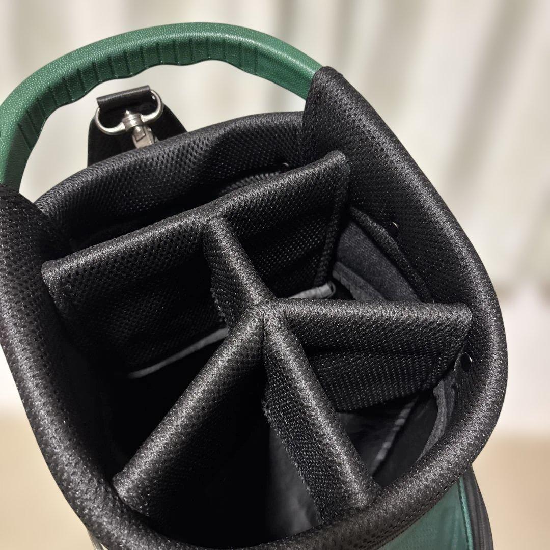  Armour トミーアーマー　グリーン ゴルフバッグ　9型　新品