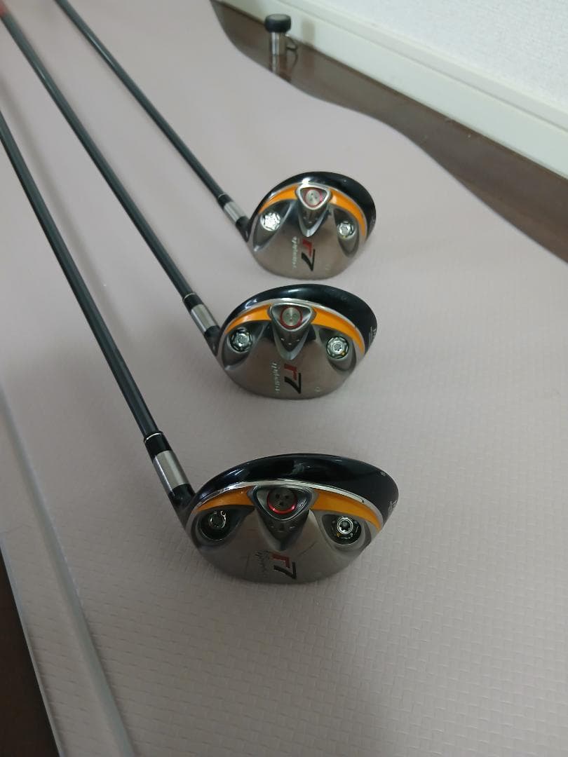 テーラーメイドr７FairwayTitanium 3本セット+交換ウェイト