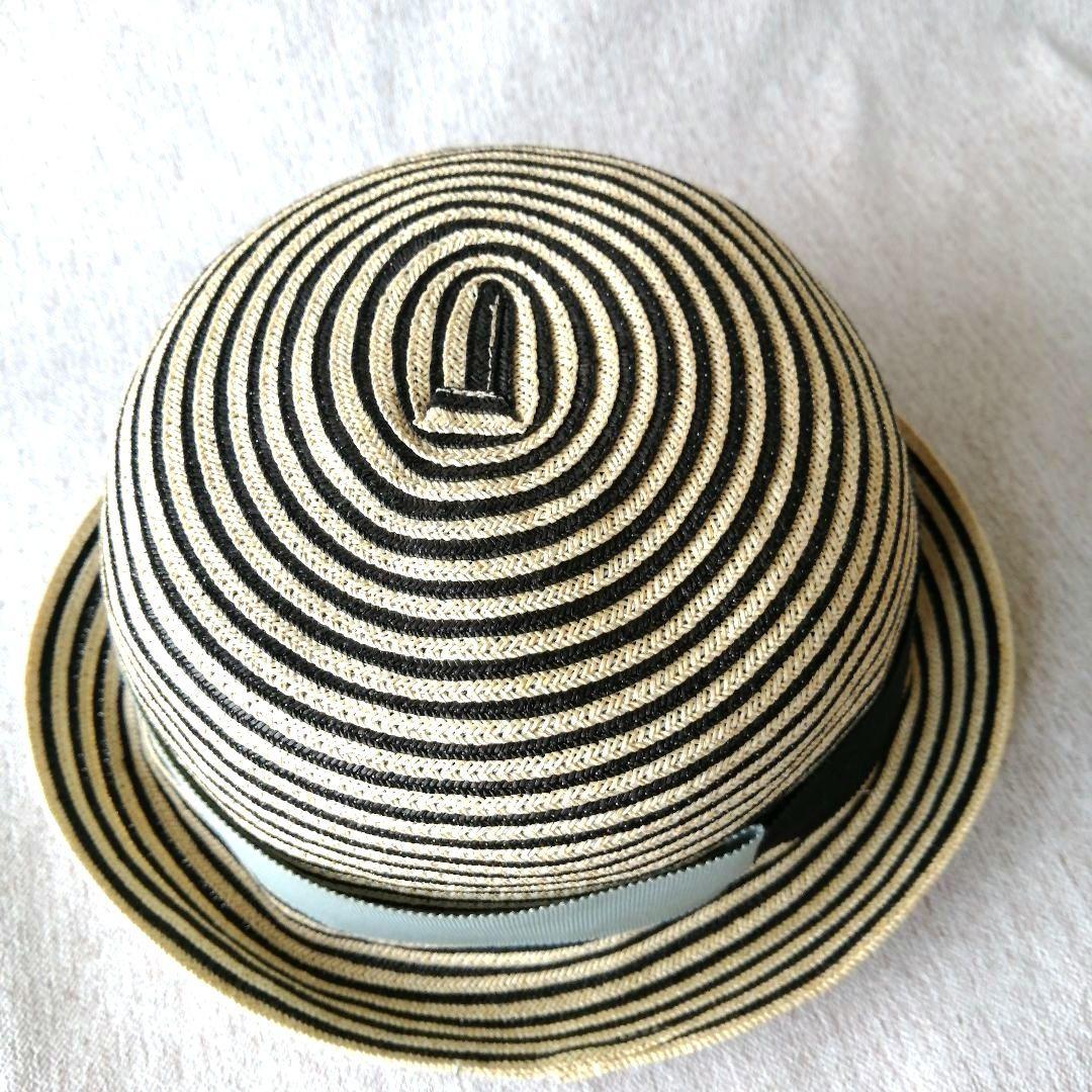 【美品】ヴィヴィアンウエストウッド　ストローハット　オーブ　リボン