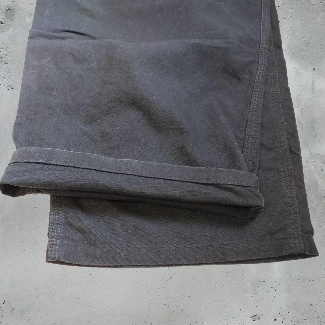 ★カーハート　carhartt　ペインター　ワークパンツ　ブラック　極太　W48