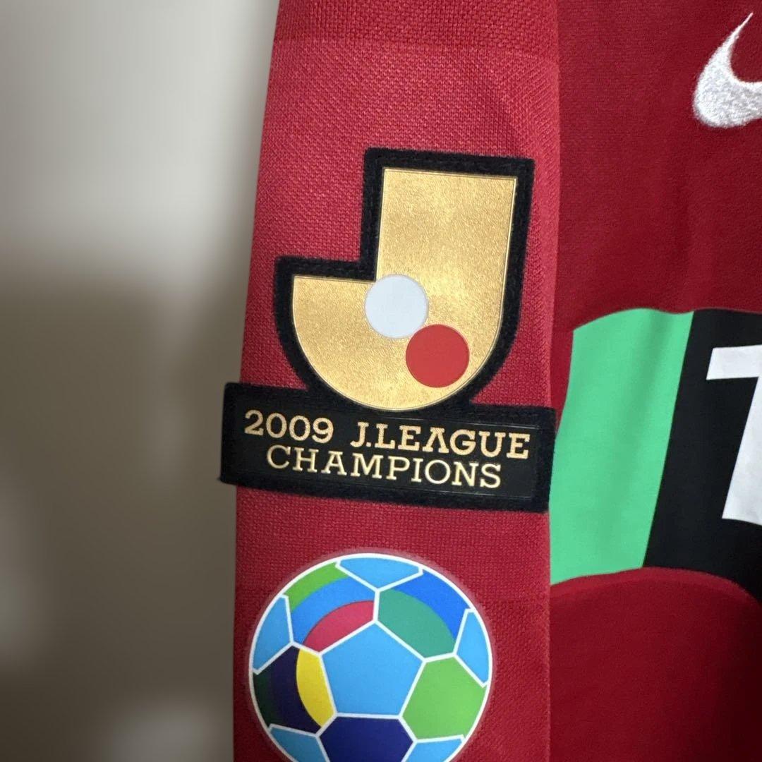 鹿島アントラーズ　小笠原満男　長袖　2010年　ユニフォーム