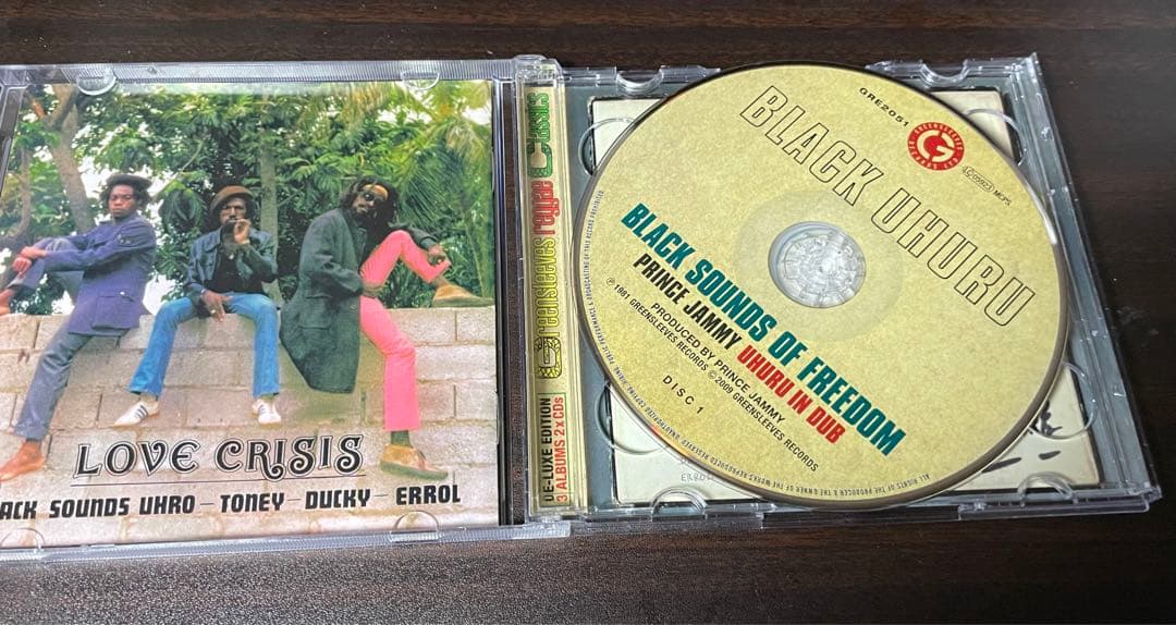 ブラック・ウフルBlack Uhuru / CD5枚セット
