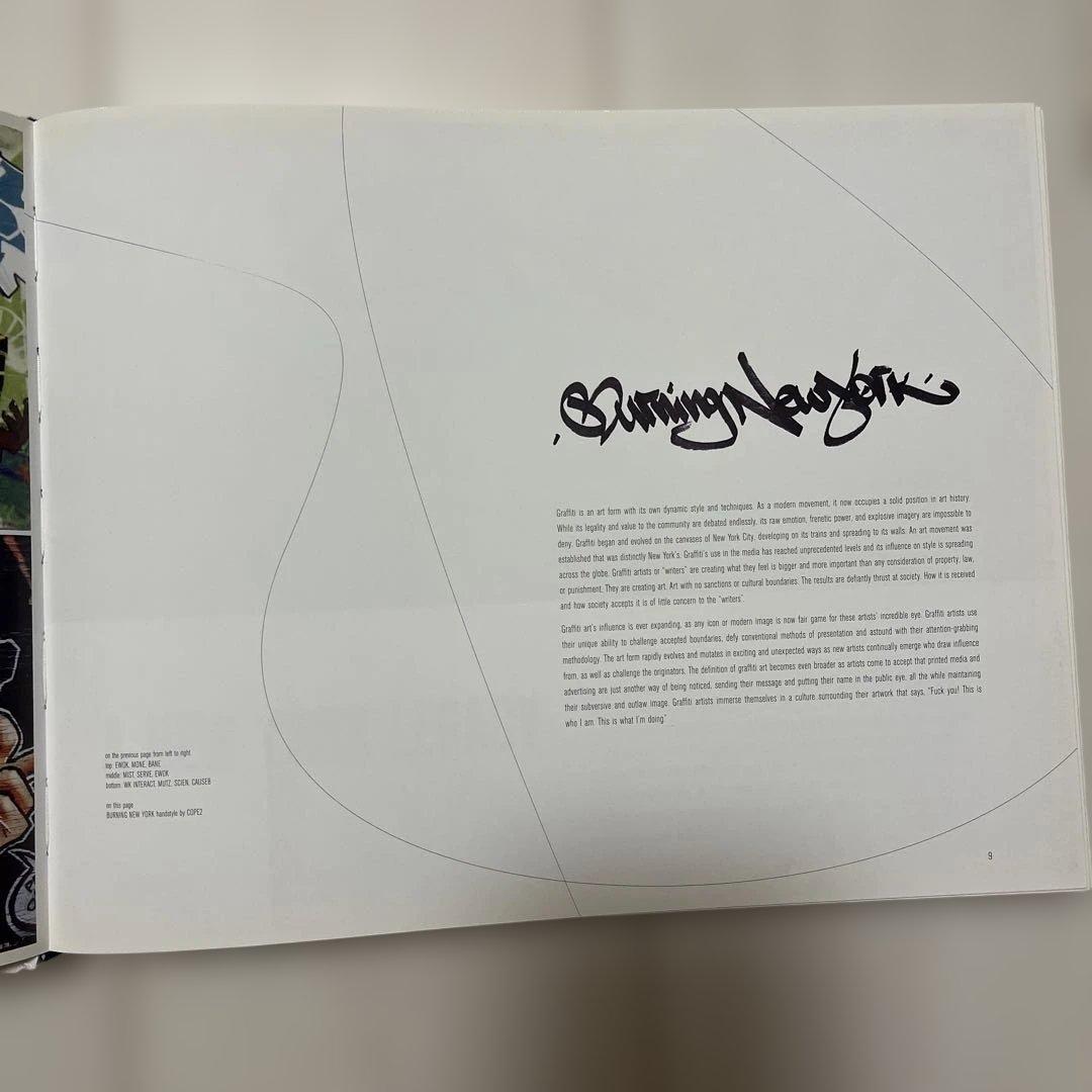 【レア物】BURNING NEW YORK - ストリートアート集