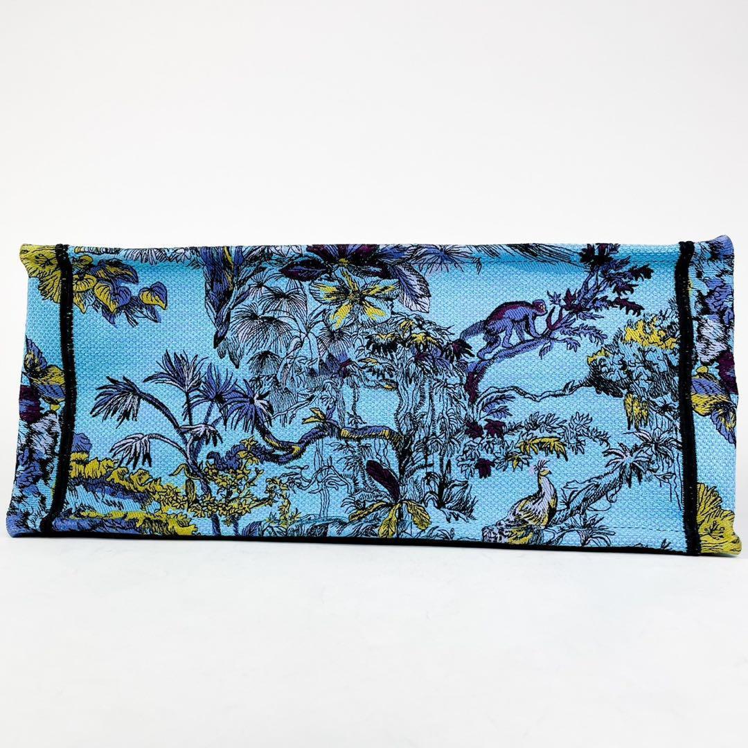 未使用級！希少ブルー！クリスチャン・ディオールブックトートラージトワルドゥジュイ