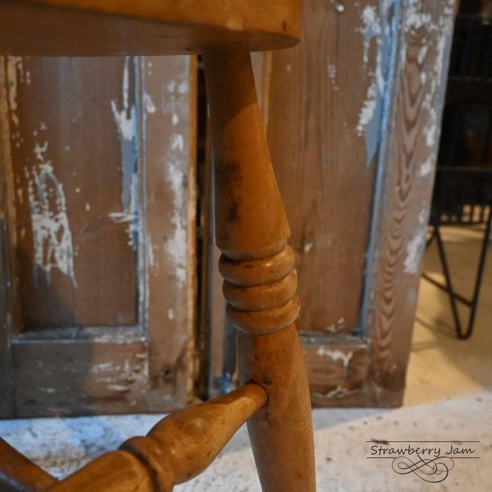 L3710-27-3 英国アンティーク アイベックスチェア キッチンチェア 剥離