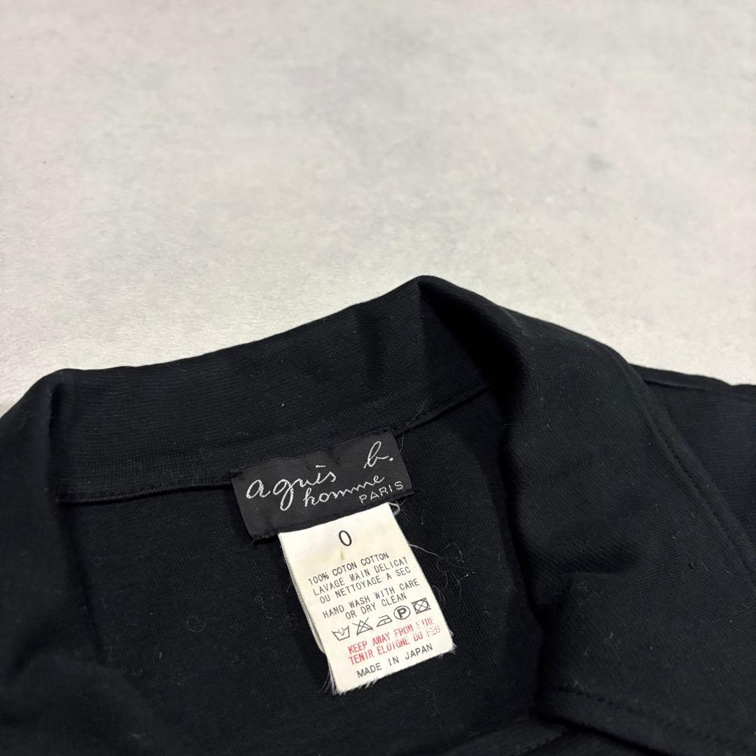 ジャケット・アウター 90s archive agnes b. Diagonal Zip Jacket