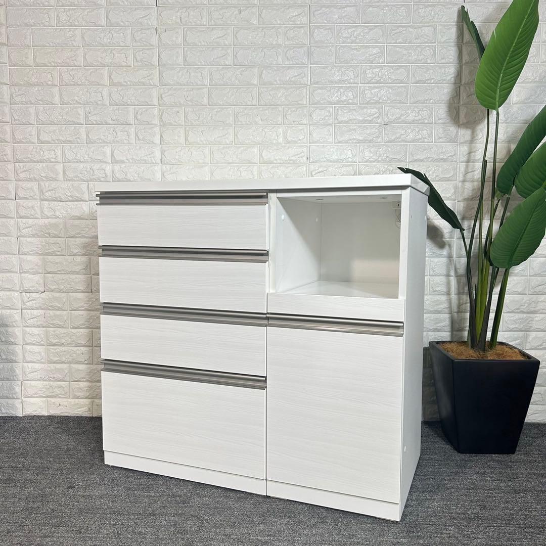 ニトリ キッチンカウンター リーガレ 幅100cm キッチン収納 F012